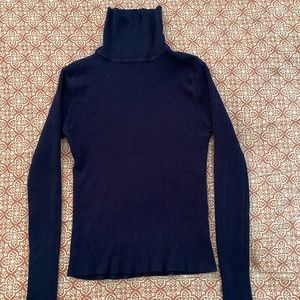 Navy Blue Turtleneck